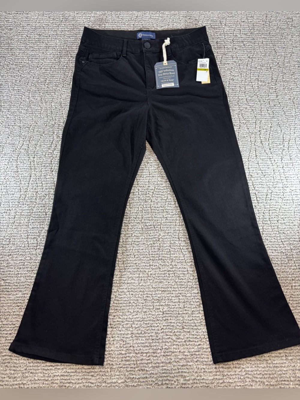 NWT Democracy Ab-solution Women’s Size 14P Black Itty‎ Bitty Boot Jeans